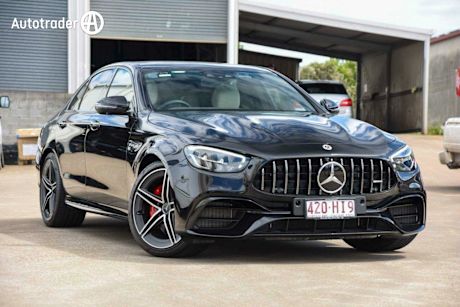 Black 2022 Mercedes-Benz E63 Sedan S 4Matic+
