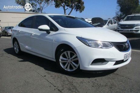 White 2017 Holden Astra Sedan LS