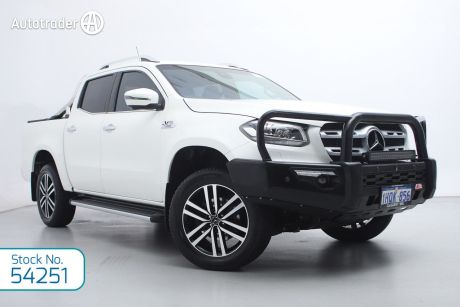 White 2018 Mercedes-Benz X350 Dual Cab Utility D Power (4Matic)