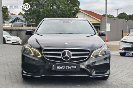 Black 2014 Mercedes-Benz E250 Sedan CDI