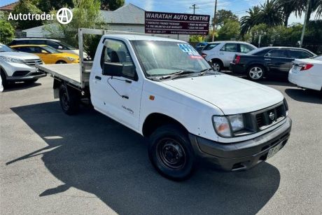 White 1998 Nissan Navara Cab Chassis STD