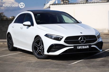 White 2024 Mercedes-Benz A250 Hatchback 4Matic Mhev