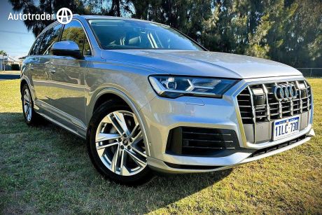 Silver 2022 Audi Q7 Wagon 45 TDI Quattro Mhev