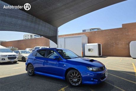 Blue 2008 Subaru Impreza Hatchback WRX (awd)