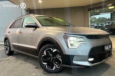 Grey 2023 Kia Niro Wagon EV GT-Line Black C Pillar
