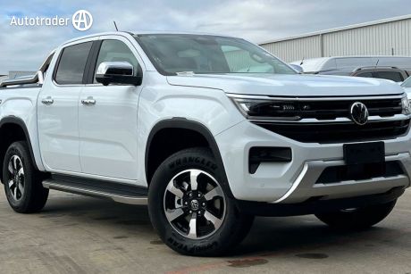 White 2024 Volkswagen Amarok Dual Cab Utility Style TDI600 4Motion