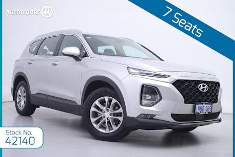Silver 2020 Hyundai Santa FE Wagon Active Crdi (awd)