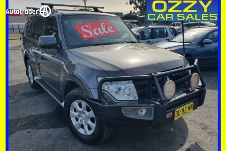 Grey 2014 Mitsubishi Pajero Wagon GLX-R LWB (4X4)