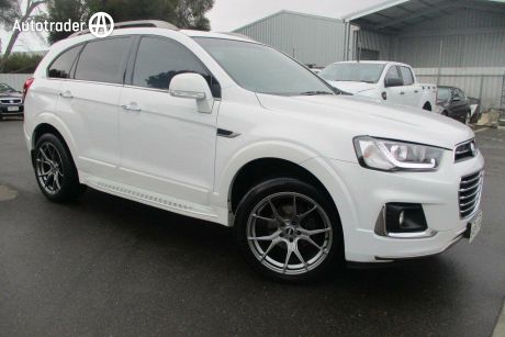 White 2017 Holden Captiva Wagon 7 LTZ (awd)