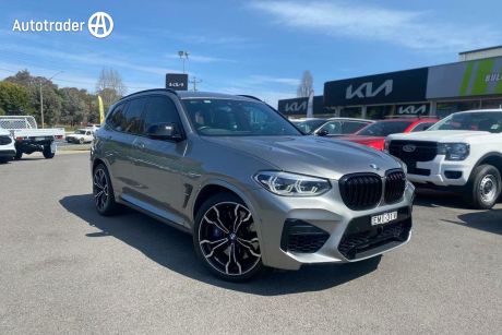 Grey 2019 BMW X3 Wagon M Competition Xdrive