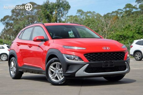 Red 2021 Hyundai Kona Wagon (FWD)