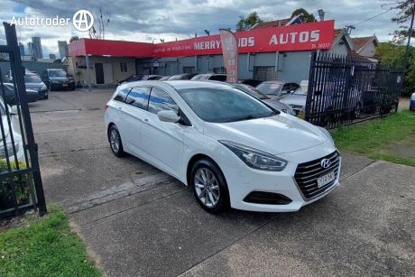 White 2017 Hyundai I40 Sedan Active