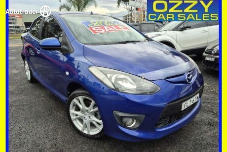 Blue 2007 Mazda 2 Hatchback Genki