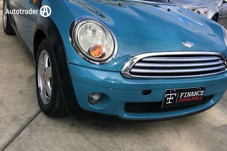 Blue 2007 Mini Cooper Hatchback
