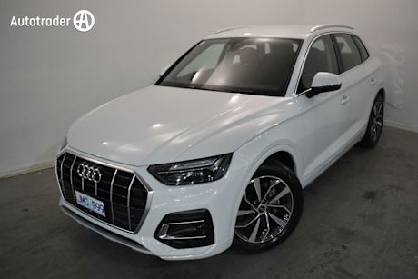 White 2023 Audi Q5 Wagon 35 TDI Mhev