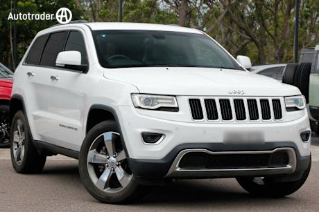 White 2015 Jeep Grand Cherokee Wagon Limited (4X4)