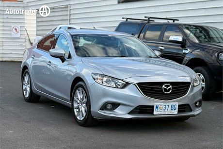 Silver 2017 Mazda 6 Sedan Sport