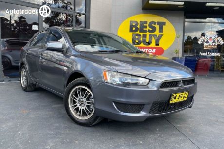 Grey 2009 Mitsubishi Lancer Hatchback ES Sportback