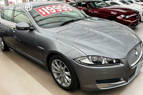 Grey 2012 Jaguar XF Sedan 2.2D Luxury