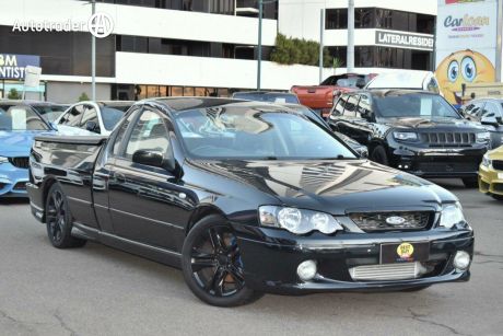 Black 2005 Ford Falcon Utility XR6T
