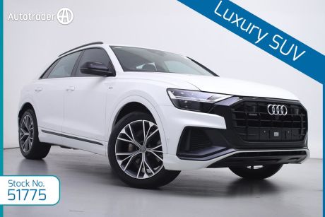 White 2019 Audi Q8 Wagon 55 Tfsi Quattro (hybrid)