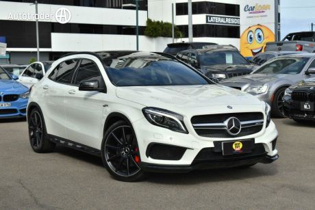 White 2015 Mercedes-Benz GLA45 Wagon AMG 4Matic