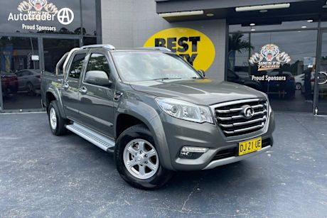 Grey 2020 Great Wall Steed Dual Cab Utility (4X2)