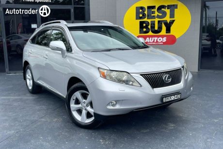 Silver 2009 Lexus RX350 Wagon Prestige