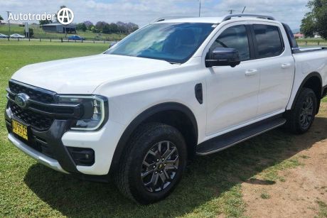 White 2023 Ford Ranger Double Cab Pick Up Wildtrak 2.0 (4X4)