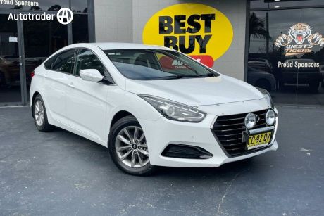 White 2017 Hyundai I40 Sedan Active