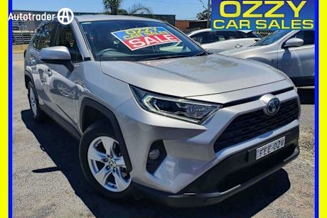 Silver 2020 Toyota RAV4 Wagon GX 2WD Hybrid