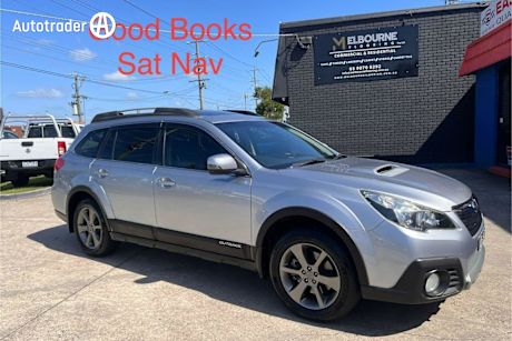 Silver 2013 Subaru Outback Wagon 2.0D Premium