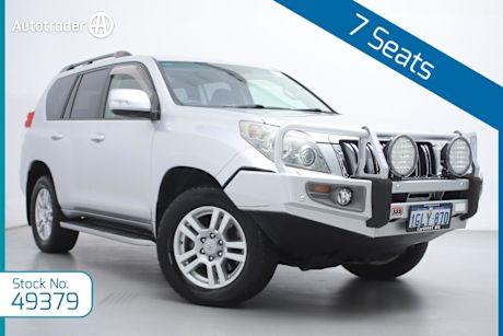 Silver 2013 Toyota Landcruiser Prado Wagon Kakadu (4X4)