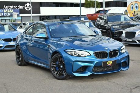 Blue 2018 BMW M2 Coupe