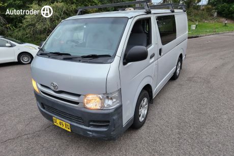 Silver 2009 Toyota HiAce Van LWB