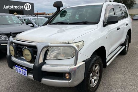 White 2012 Toyota Landcruiser Wagon GX (4X4)
