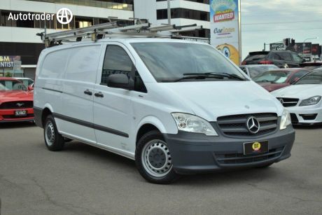 White 2014 Mercedes-Benz Vito Van 113CDI LWB