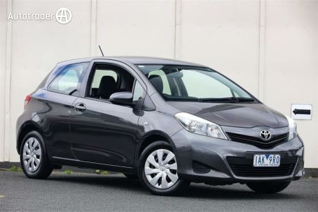 Grey 2013 Toyota Yaris Hatchback YRS