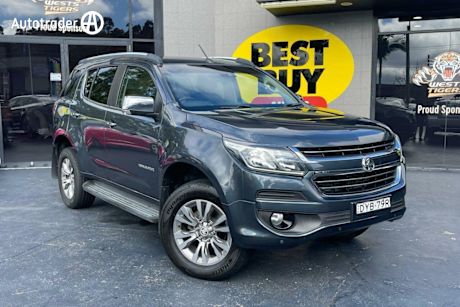 Grey 2018 Holden Trailblazer Wagon LTZ (4X4) (5YR)