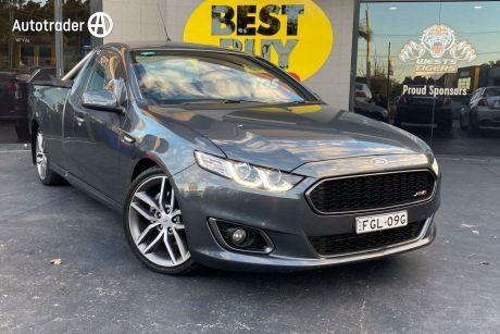 Grey 2015 Ford Falcon Utility XR6T