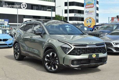 Green 2022 Kia Sportage Wagon GT-Line (awd)