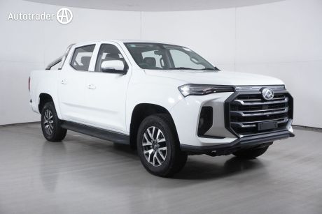 White 2023 LDV ET60 Double Cab Utility Electric