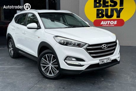 White 2015 Hyundai Tucson Wagon Active X (fwd)