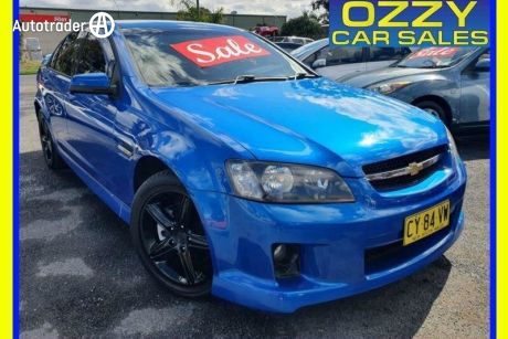 Blue 2008 Holden Commodore Sedan SS