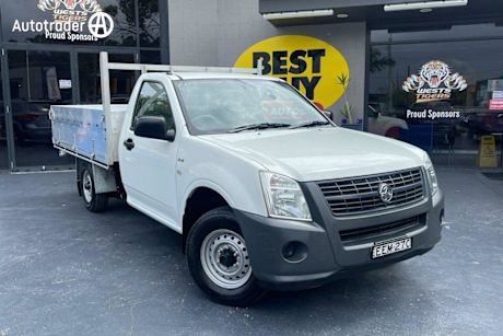 White 2007 Holden Rodeo Cab Chassis DX