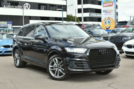 Black 2017 Audi Q7 Wagon 3.0 TDI Quattro