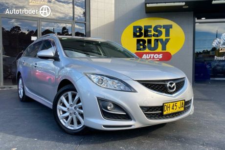 Silver 2012 Mazda 6 Wagon Touring
