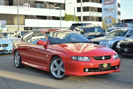Red 2004 Holden Monaro Coupe CV8