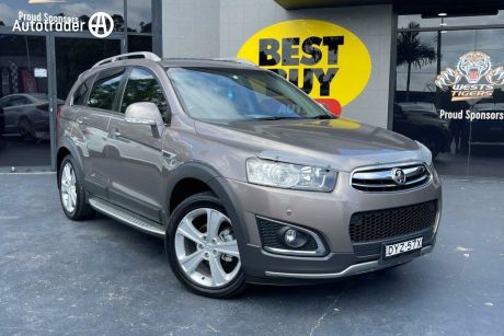 Grey 2015 Holden Captiva Wagon 7 LTZ (4X4)