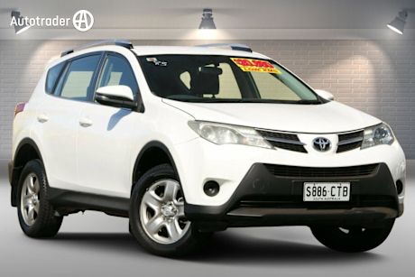 White 2013 Toyota RAV4 Wagon GX (2WD)